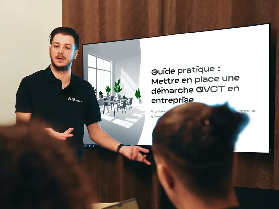 Expert parlant des démarches QVCT